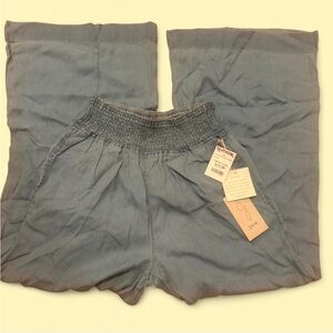 Joie Light Blue Smocked Pants